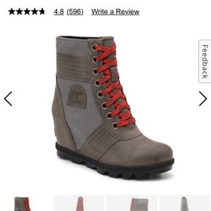 Sorel Lexi Wedge Bootie SZ 9